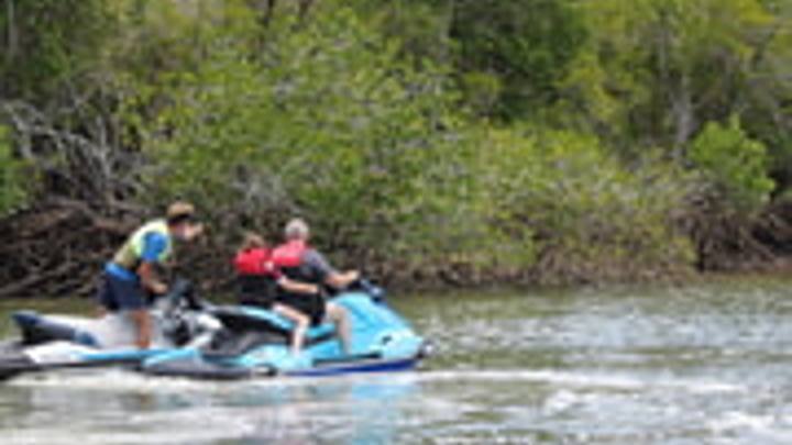 Cairns: 1-Hour Croc Spotting Jet Ski Tour (Terra-Marine Adventure)